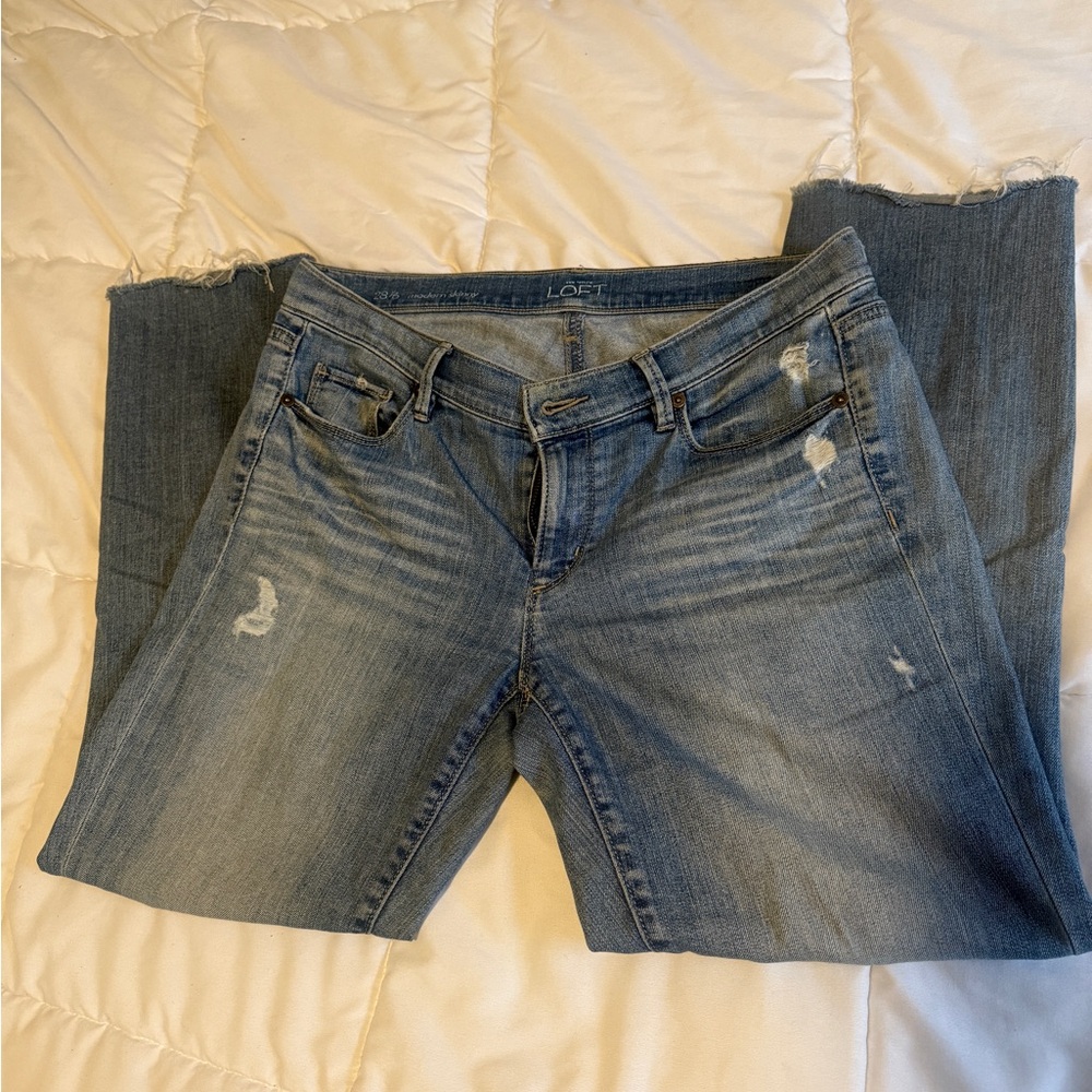 LOFT Women's Blue Jeans